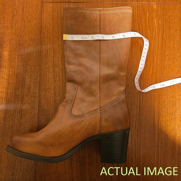FRYE KENDALL PULL-ON BOOT in COGNAC – LIKE NEW!!! - Picture 12 of 14